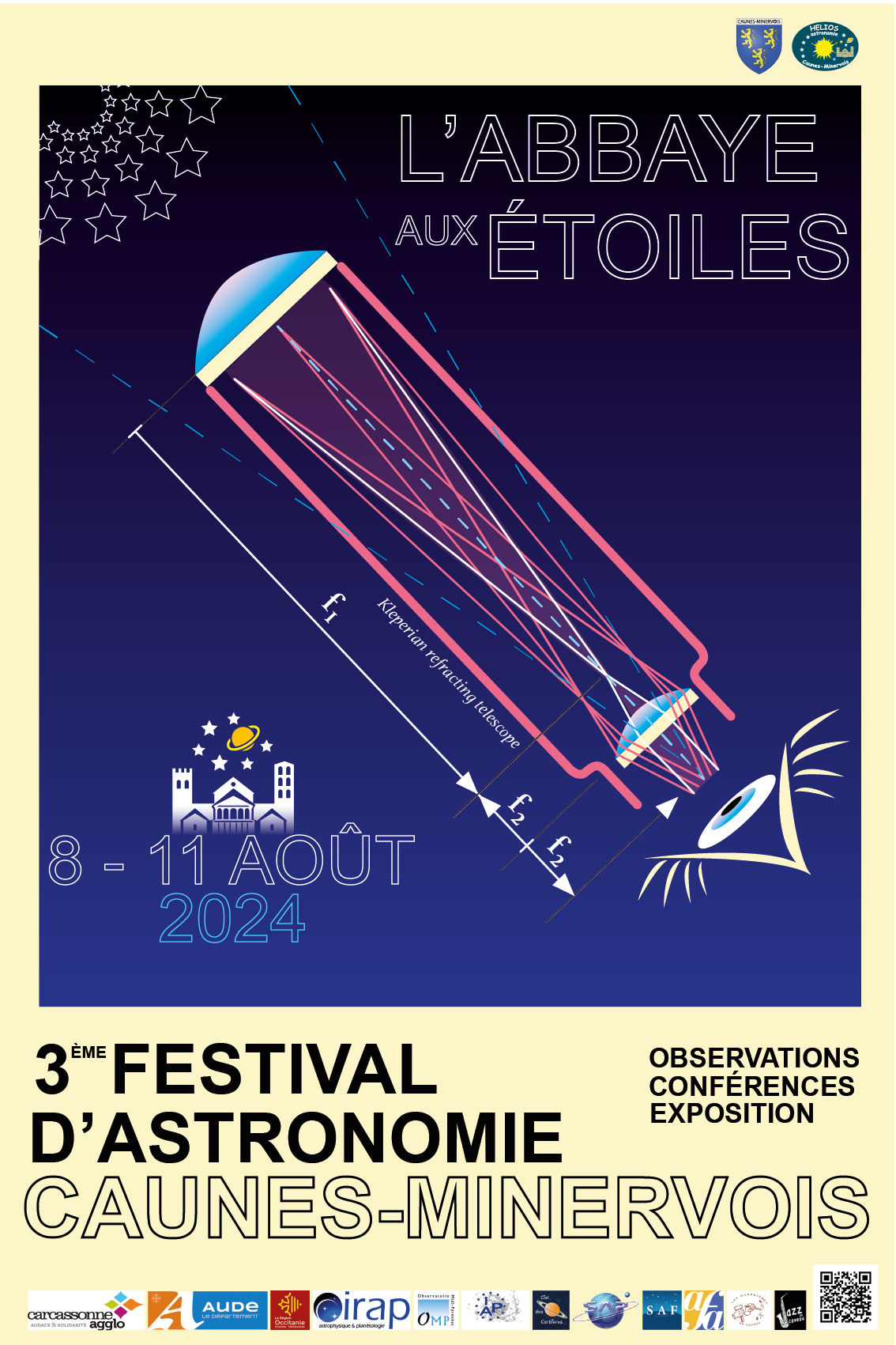 Troisième Festival d'Astronomie "L'Abbaye Aux Étoiles"