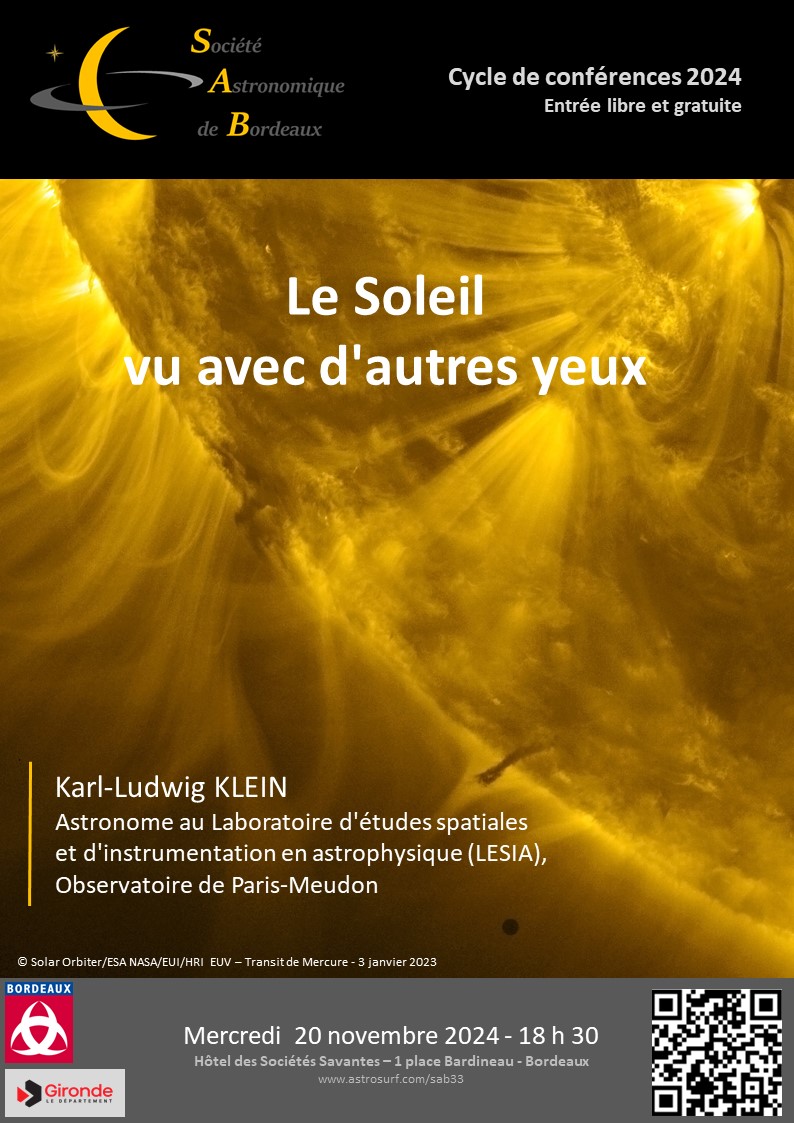 Le soleil vu avec d'autres yeux"