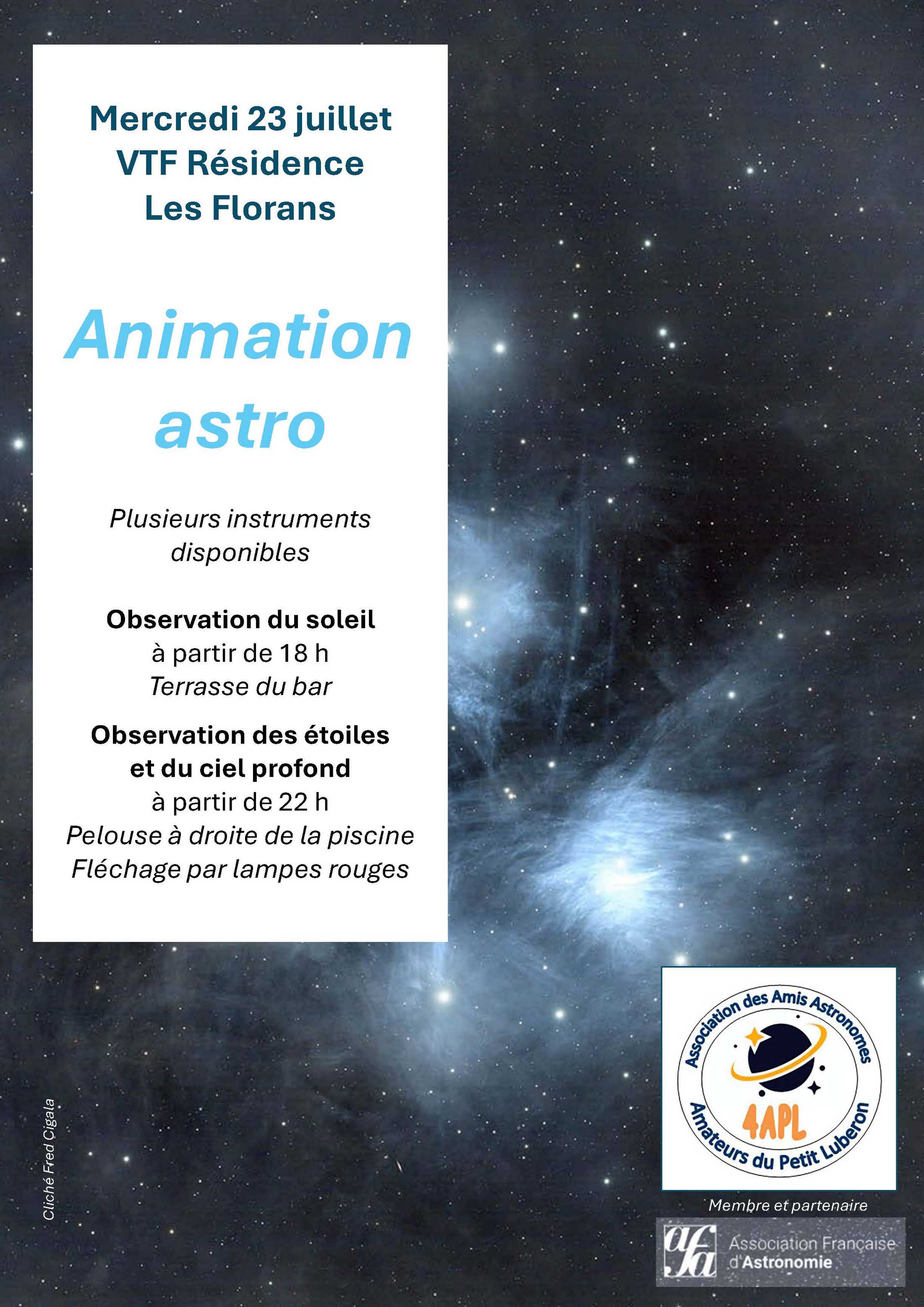 Nuit sous les étoiles au pied du Ventoux