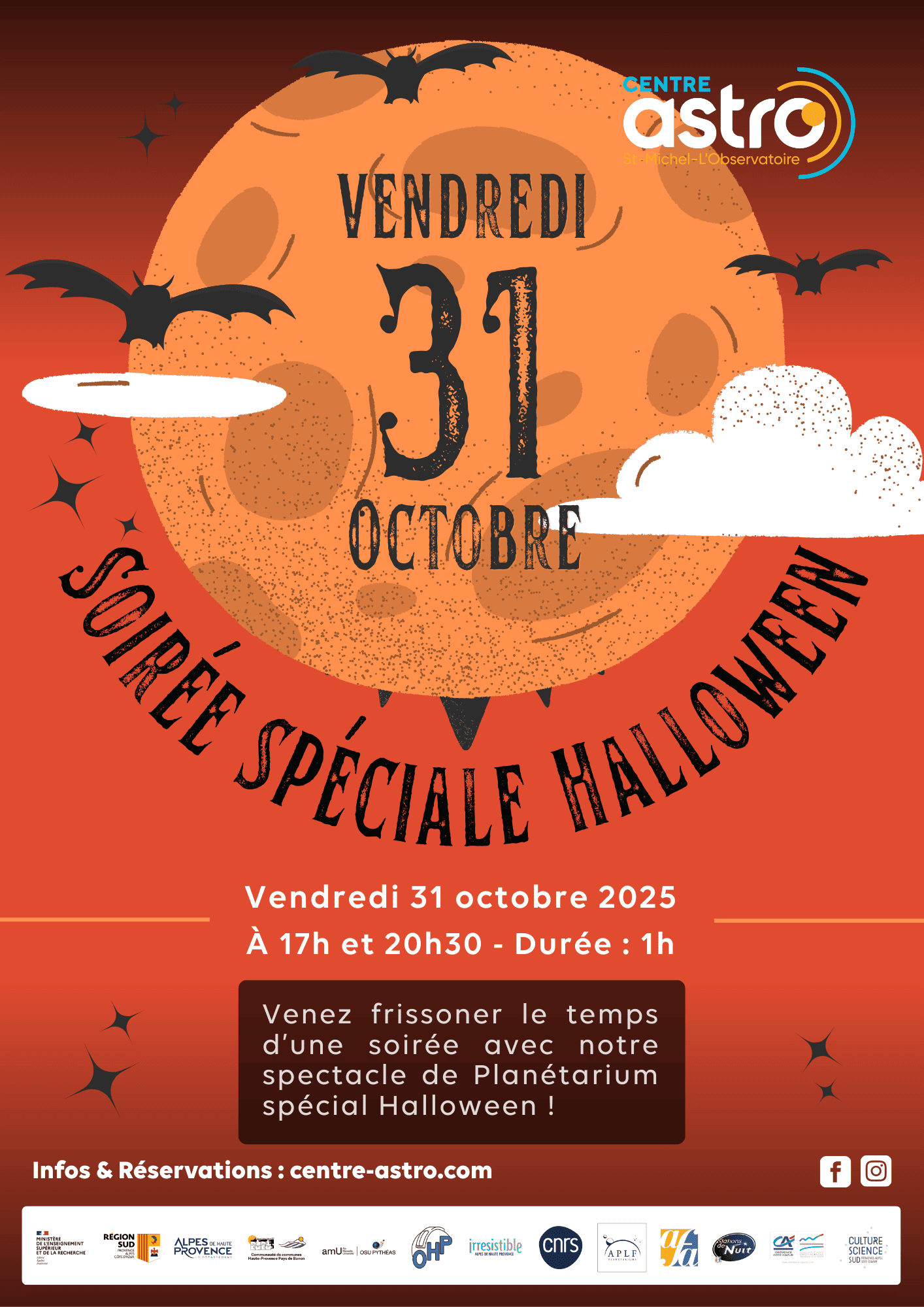 Planétarium - Soirée spéciale Halloween