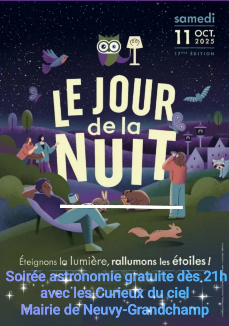 Le jour de la nuit à Neuvy grandchamp