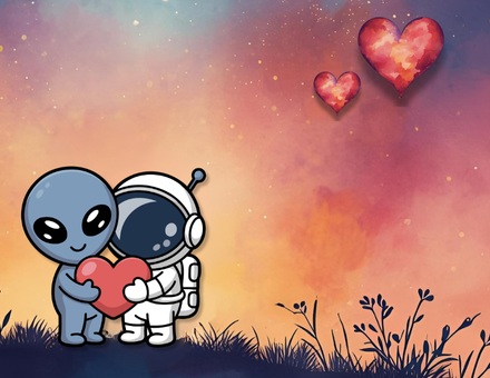 Saint-Valentin sous les étoiles !