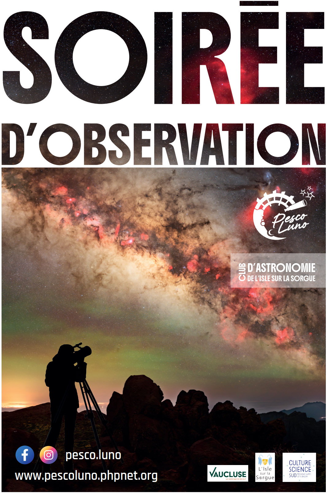 Soirée d'observation - Nuit de l'Equinoxe