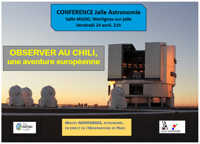 CONFERENCE "OBSERVER au CHILI, une aventure européenne"