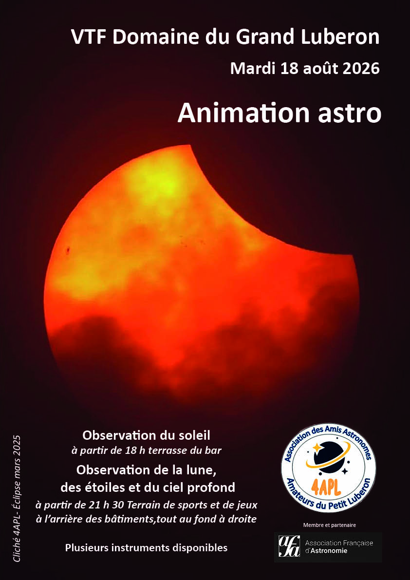 Nuit sous les étoiles au pied du Grand Luberon