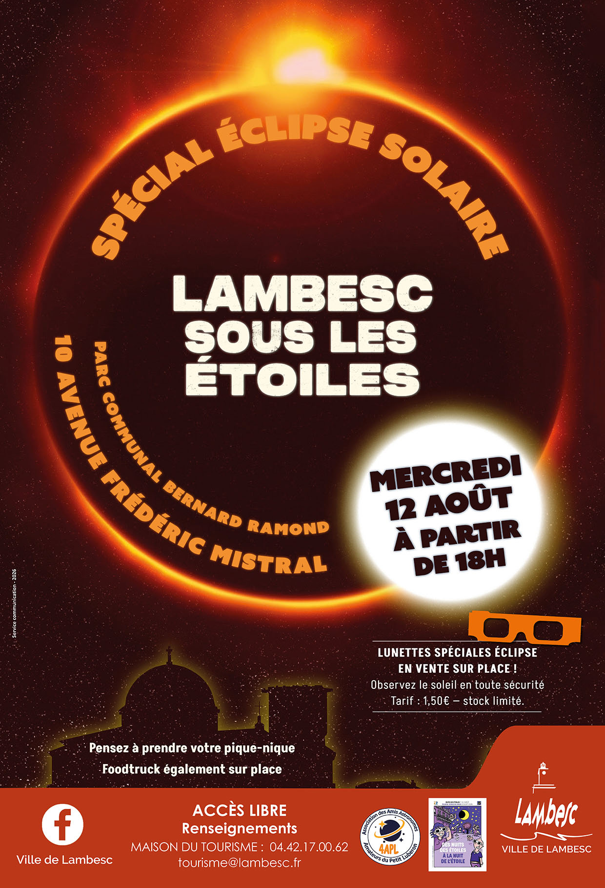 De la Nuit de l'Etoile à la Nuit des Etoiles à Lambesc