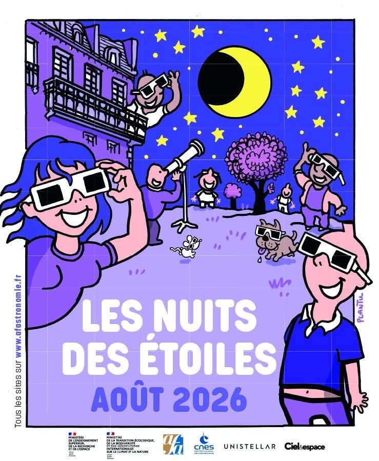Nuits des étoiles 2026