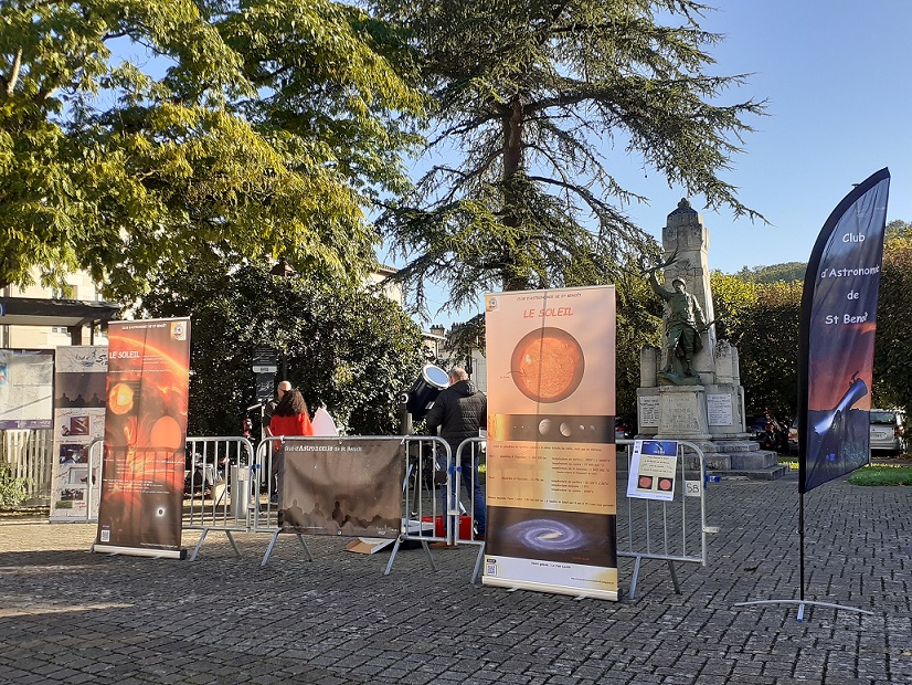 Observation du Soleil : Fête de la Science