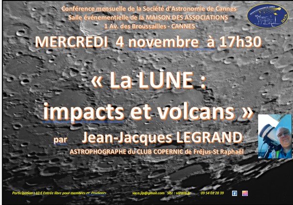 lA lune/ IMPACTS ET vOLCANS